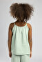 Lılıan Girl's 100% Cotton Blouse Green - 4