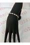 Marquise Stone Gold Color Women's Bracelet - 3