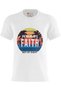 Unisex Printed Design T-Shirt (Walk By Faith)| Round Neck Regular Fit T-shirt - 4