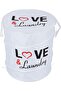 Cloth Hamper Large Laundry Basket, Collapsible Fabric Laundry Hamper, Foldable Clothes Bag, Folding Washing Bin (Black) - 2