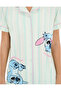 Button-Down Short-Sleeve Shirt with Pants - 5