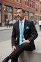 Men's Solid Color Tie And Handkerchief Set Men's Necktie - 7
