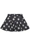 Daisy Patterned Skirt for 6-9 Years Old - Gray