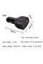 18W Fast Car Charger 3 USB Ports, Quick Charge - 7