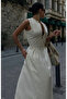 Stone Half-Zip Waist-Slit Dress - 2025187 - 5