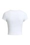Women's Tropical Fruits Printed Baby Tee Crop T-Shirt - 2