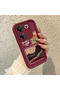 Tecno Camon 20 Pro 5g Compatible Claret Red Frame Vintage Photo Collage Motif Flexible Silicone Case
