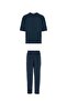 Oversize basic knitwear tracksuit set