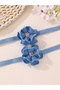 Pack of 4 - Blue Floral Necklace and Bracelet - 4