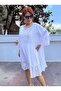 Lace Embroidered Italian Dress White - 4