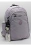 Lavender Color Luxury Satin Water Resistant Fabric Unisex Large Size Middle School High School School Backpack and Travel Bag