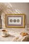 Luxury Presentation Tray with Gold Frame and Pattern 004