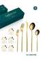 30-Piece Stainless Steel Cutlery Set Kitchen Utensil Western Tableware for Home Kitchen Restaurant