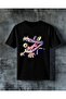 Monster Mouth Printed Oversize T-Shirt