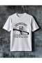 Newyork City Brooklyn Bridge Printed Oversize T-Shirt