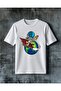 Astronaut of the World Printed Oversize T-Shirt
