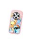 Redmi A4 Compatible Shock-Absorbing Camera Protected Pink Silicone Case - 3