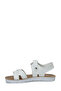 Klas.F White Girls' Sandals - 3