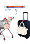 Luggage Top Bag Fixing Belt and Bag Hanging Strap Set Rainbow Color - 5