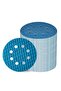 80 Grits 10pcs Sander Sandpaper 5 Inch 8 Hole Sanding Disc Hook Pads Sand Paper for Wood Metal Blue - 8