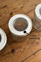 Lengo 9-Pack 1200 ml Sealed Vacuum Borosilicate Glass Food Storage Jar - 6