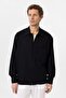 Linen blend relaxed fit men's shirt - 2