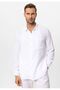 Muslin Fabric Long Sleeve Men's Shirt - 2