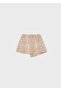 Girl's Shorts Skirt Beige - 4
