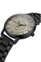 Modern Classic Grey Dial Black Stainless Steel Bracelet Analog Watch For Men 43mm - 2