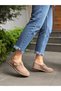 Mink Suede Leather Women's Casual Shoes - 3
