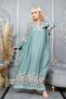 Women's Summer Cotton Plus Size Dress - 4