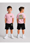 Children's T-Shirt and Shorts Set Printed Cotton Summer Combination