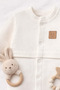 Soft Nest Organic Waffle Jumpsuit - 2