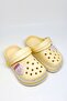 Heart Kids Sabo Slippers Yellow 25/30 - 2