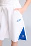 100% Cotton Flexible Waist Pocketed White Shorts for Girls H4849A826Hs - 5