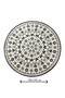 Bathmat Non-Slip Underside Diameter: 100 Cm Venice - Black - 3