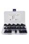 22Pcs Clip On Ferrite 3.5mm/5mm/7mm/9mm Bead Noise Suppressor Anti-Jamming Toroidal Clip-on Clamp... - 7
