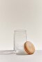 Jar with Wooden Lid 16 cm - 3
