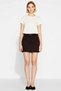 Women's Mini Shorts High Waist Elastic Straight Pattern Non Stretch Denim Regular Length Stylish - 4