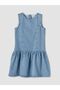 Lcw Kids Stoned Girls' Jean Dress - 2