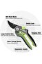 2-Piece Secateurs & Pruning Scissors, Heavy Duty 210 mm Bypass Secateurs with SK5 Blades and 160 mm Shears - 3