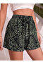 Women's Comfortable Fit High Waist Viscose Shorts