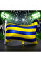 Fener Fb Yellow Navy Blue Flag Foil Balloon 71X50 cm Fan Party Decoration - 4