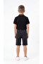 Its All about Empathy Embroidered Boys' Lacos T-Shirt-Jeans Shorts Set - 4