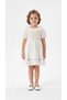 Ruffle Collar Lace Girls' Dress