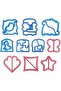 Silk Route - Make Lunchtime Fun with Kids Sandwich Cutter Set - 10 Cute Shapes, Ideal for Bento Lunch Box
