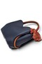 Navy Blue, Tulip Model, Scarf, Puppy, Cross Strap, Women's Hand and Shoulder Bag - 5