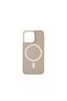 Magnetic Frosted Case For Iphone 16 Pro Taupe