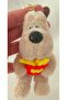 Dog Gromit Plush Toy Keychain and Bag Ornament - 3
