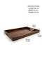 Wooden Service Tray with Handles - 2